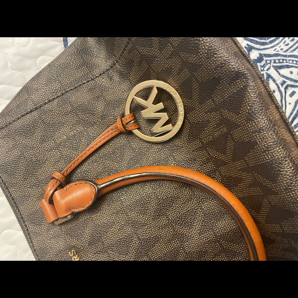 Michael Kors Signature Logo Satchel